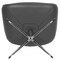 Flash Furniture Gray LeatherSoft Seat, Gray Back, 32.5 W 40.5 H ZB-WING-GY-LEA-GG - alternate 8